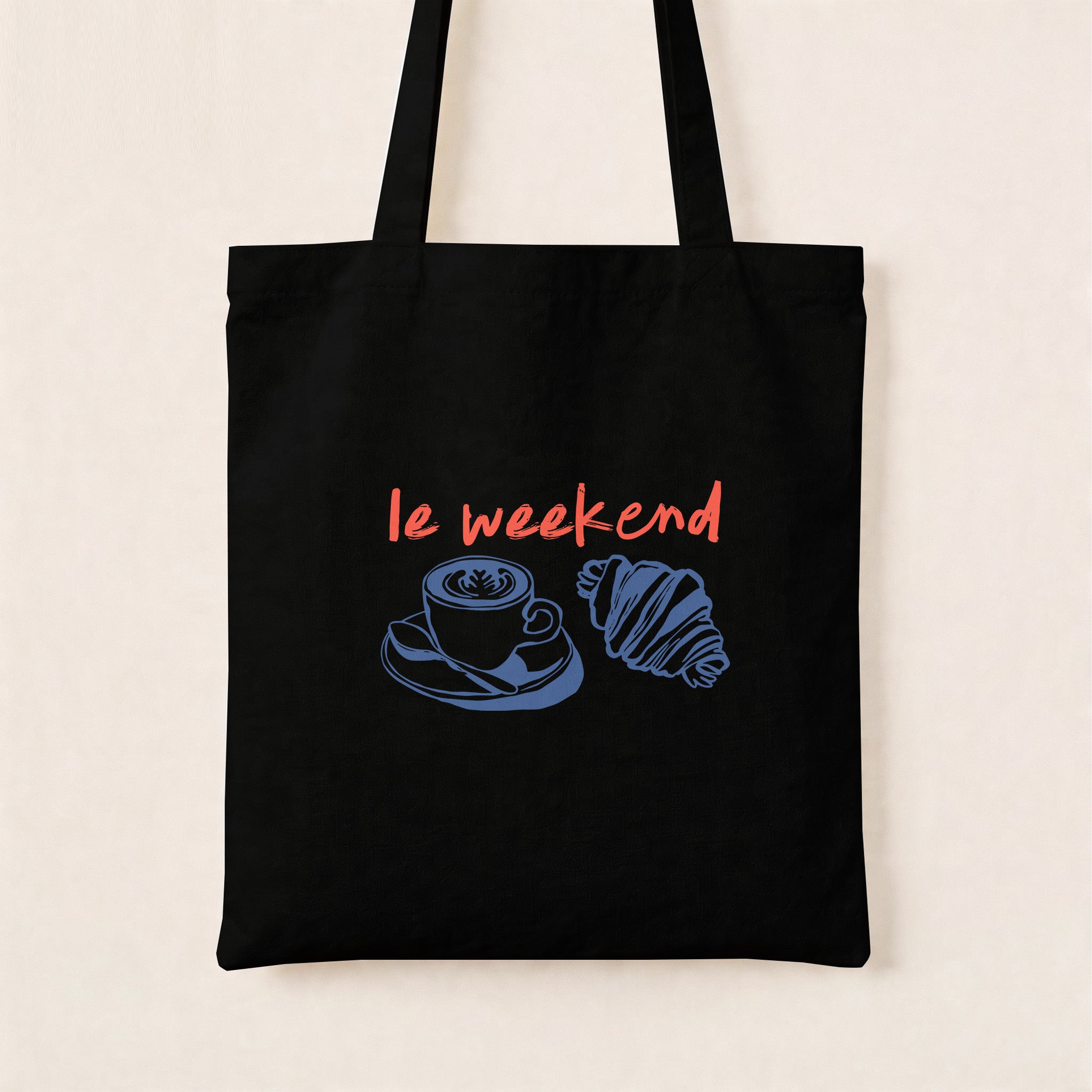Le Weekend Coffee Tote Bag