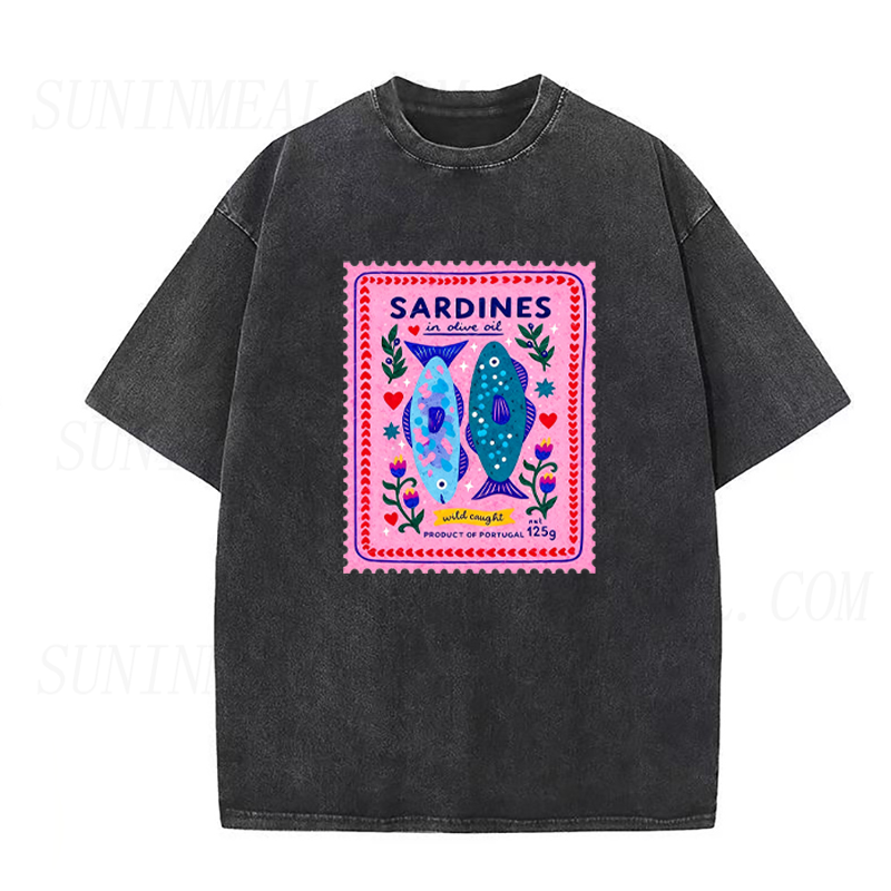 Colorful Portugal Sardines Unisex Tee