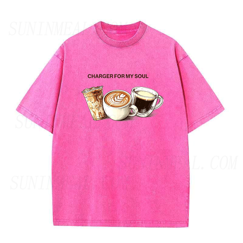 Coffee Is The Charger for My Soul Unisex Tee