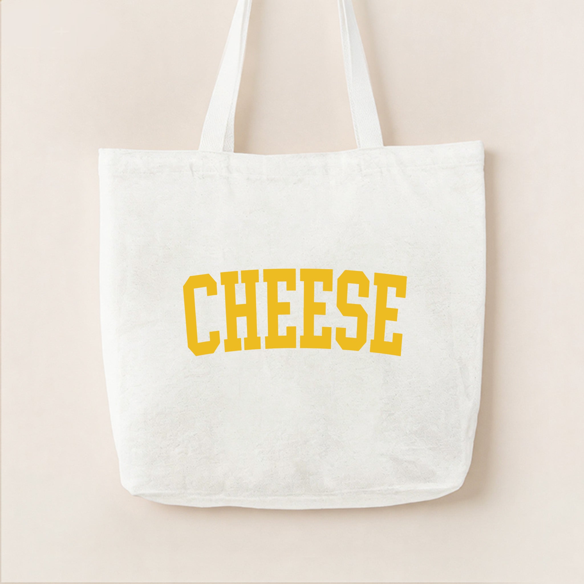 Cheese Canvas Tote Bag