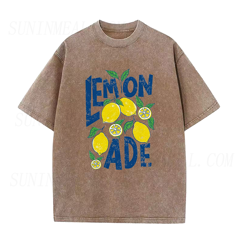 Retro Lemonade Fresh Lemon Unisex Tee