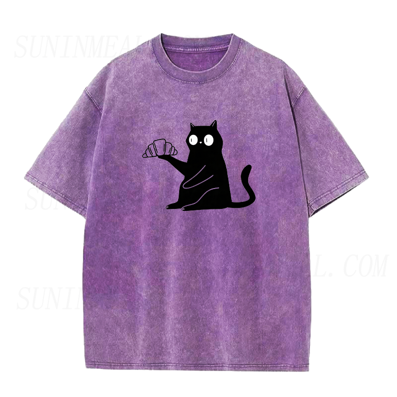 Croissant Cat Unisex Tee