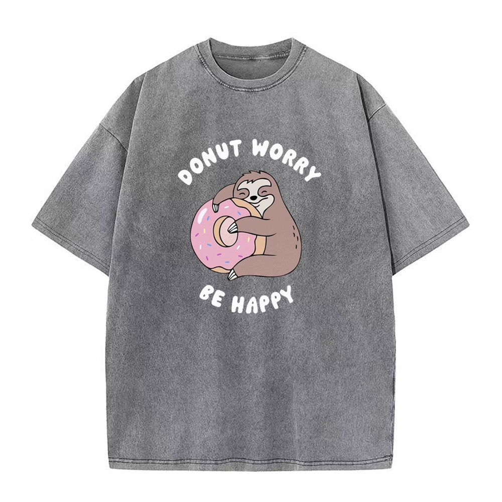 ドント・ウォーリー・ビー・ハッピー ユニセックスTシャツ