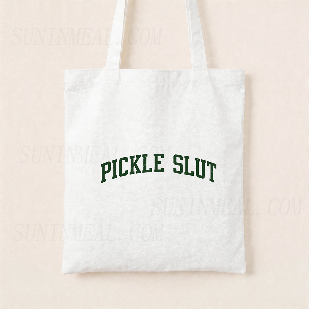 Pickle Lover Canvas Tote Bag