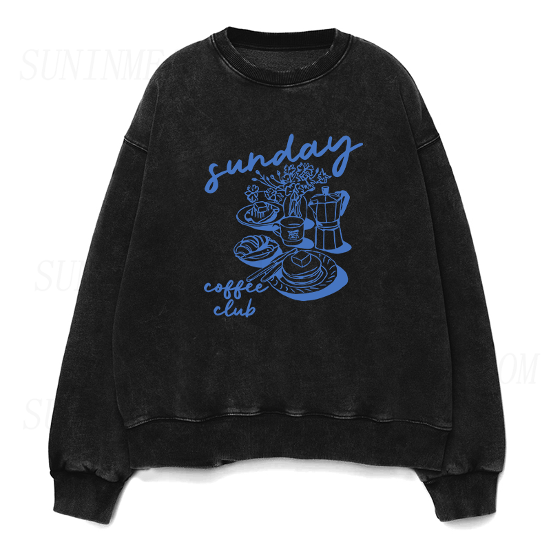 Sunday Coffee Club Unisex Crewneck Sweatshirt