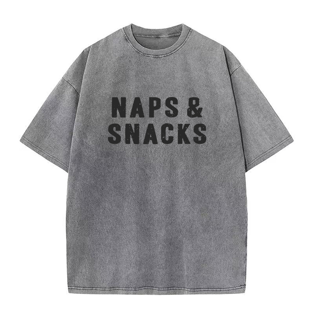 Naps And Snacks Unisex Tee