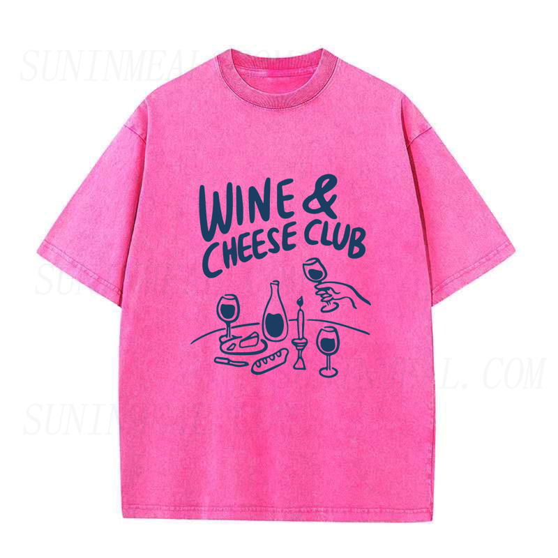Wine and Cheese Club Unisex Tee