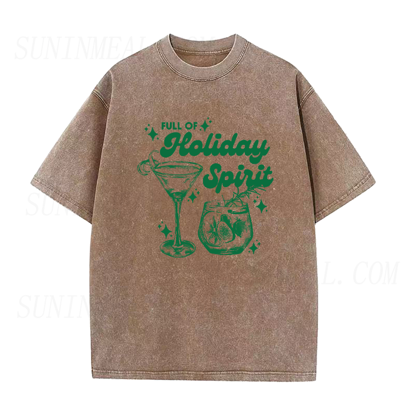 Holiday Spirit Cocktail Unisex Tee