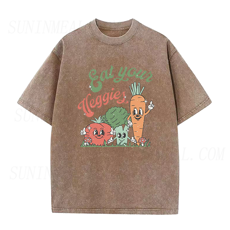 イート・ユア・ベジーズ ユニセックスTシャツ