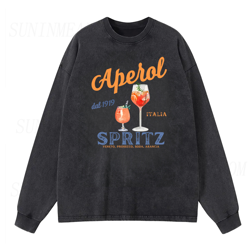 Aperol Spritz Long Sleeve Unisex Tee