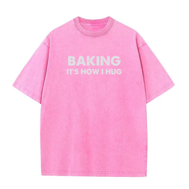 baking it's how I hug Unisex Tee