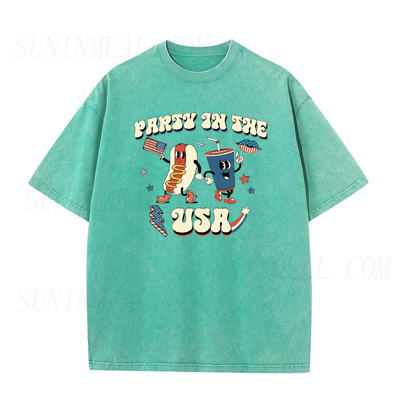 4th Of July party time Unisex Tee