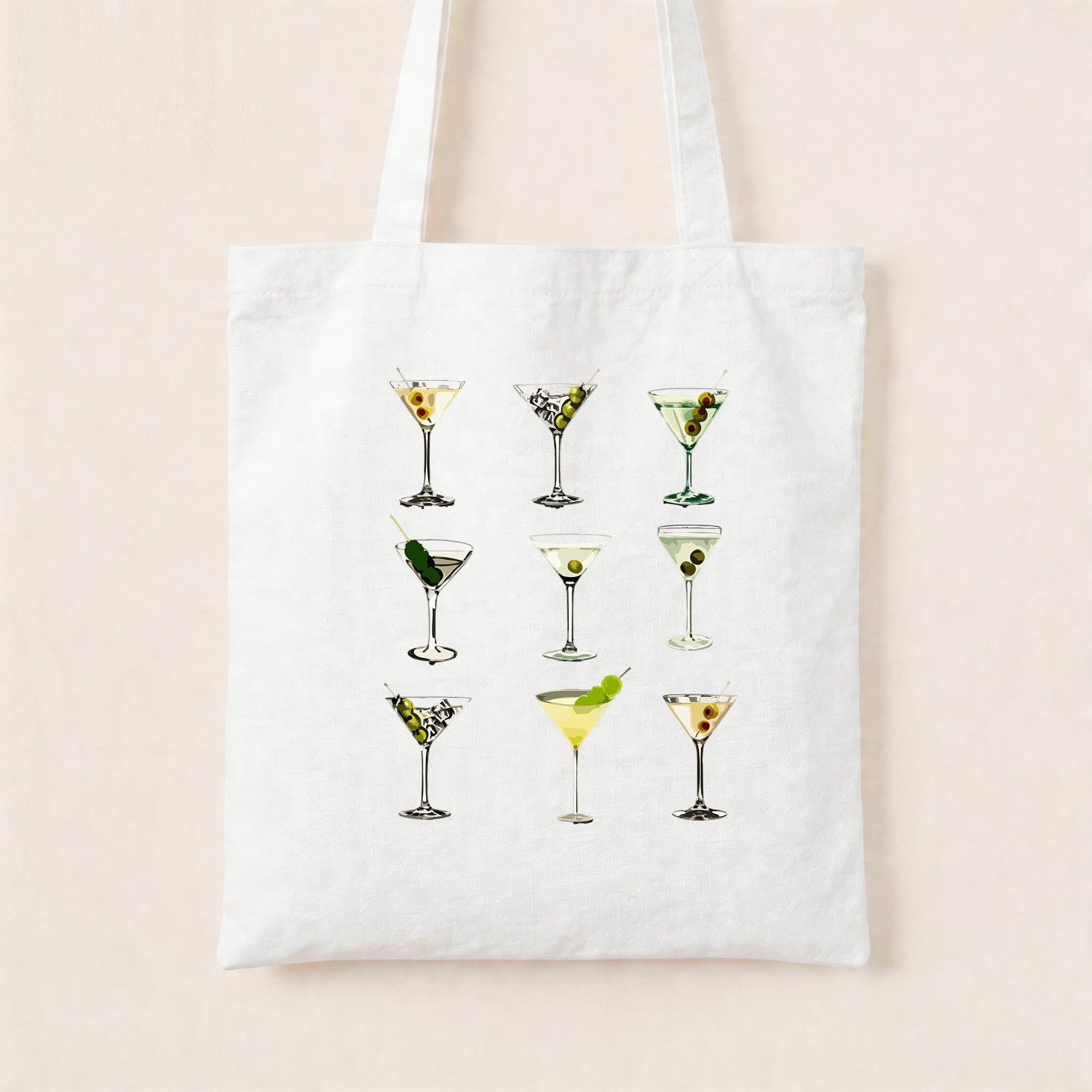 Dirty Martini Canvas Tote Bag