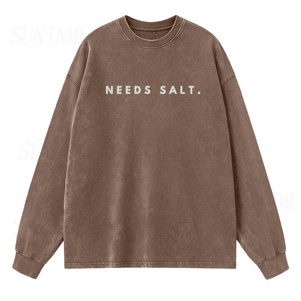 Need Salt Long Sleeve Unisex Tee