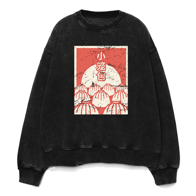 Distressed Soup Dumpling Unisex Crewneck Sweatshirt