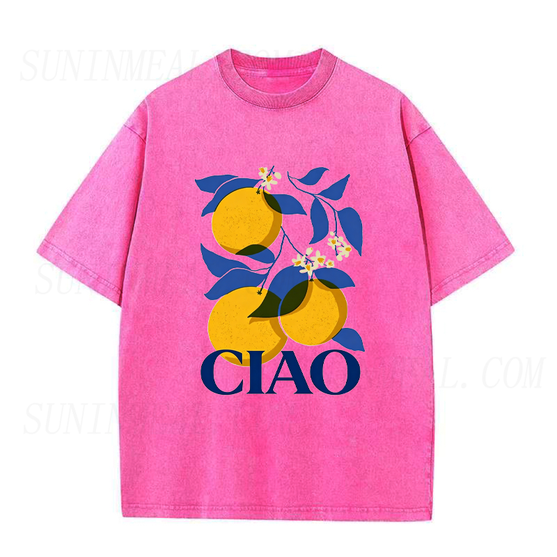 Ciao Orange Unisex Tee