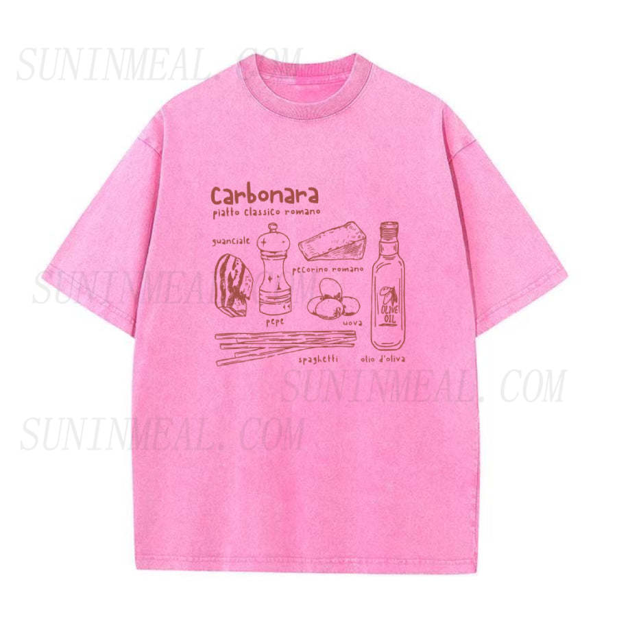 Carbonara Roma Pasta Unisex Tee