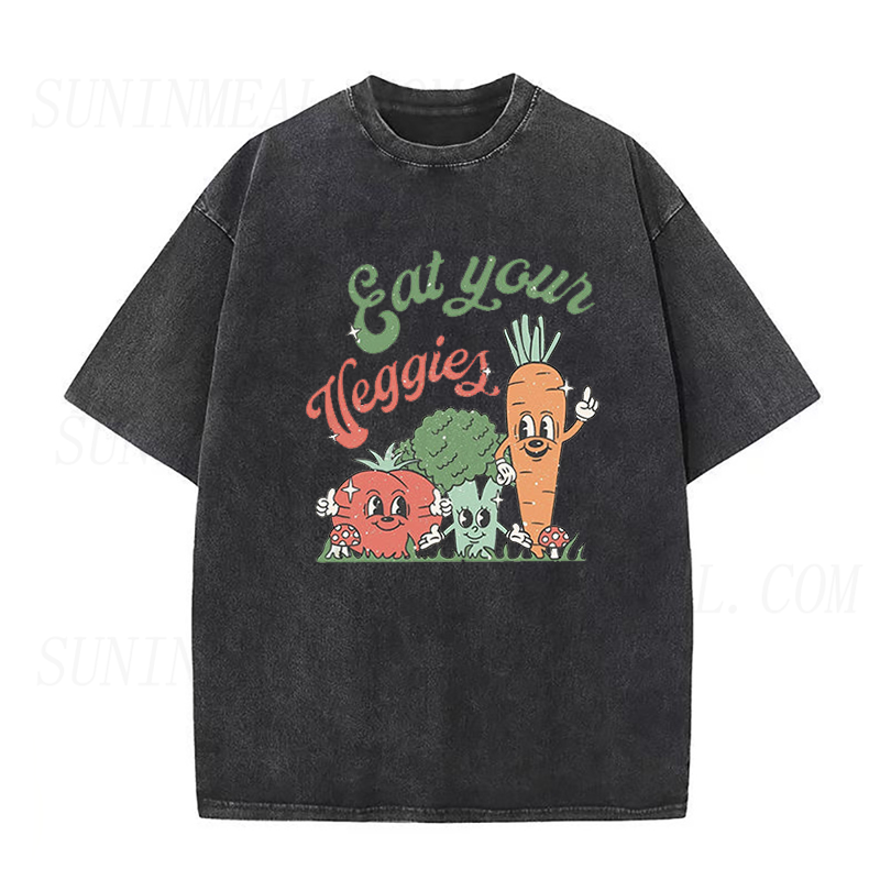 イート・ユア・ベジーズ ユニセックスTシャツ
