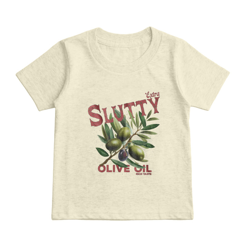 Extra Slutty Olive Oil Kids T-Shirt