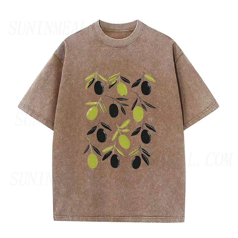 Retro Olives Unisex Tee