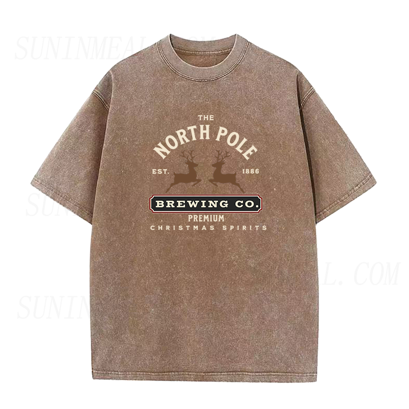 North Pole Brewing CO Christmas Unisex Tee