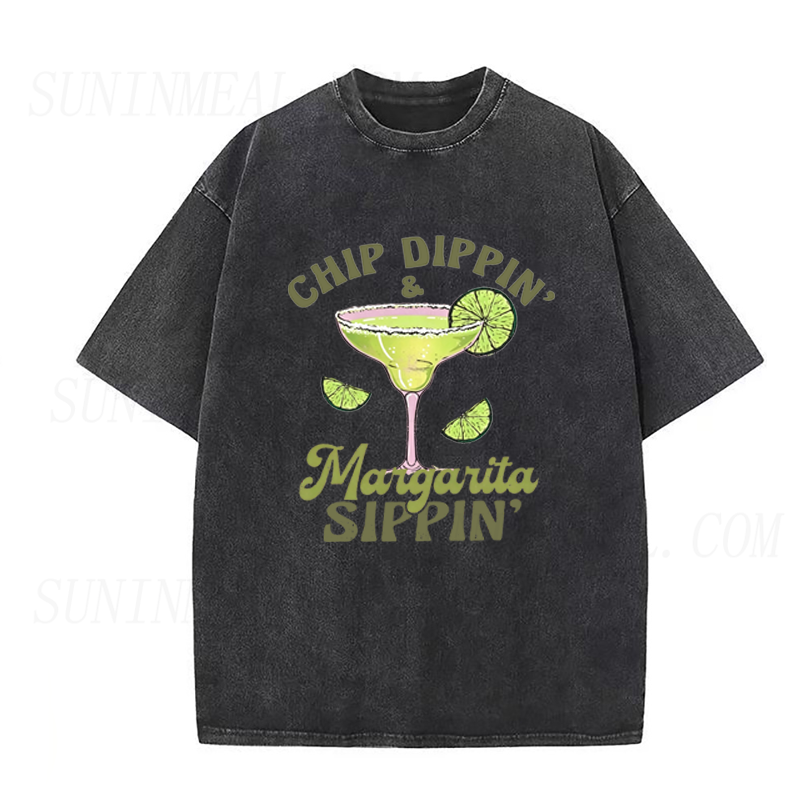 Chip Dippin & Margarita Sippin Unisex Tee