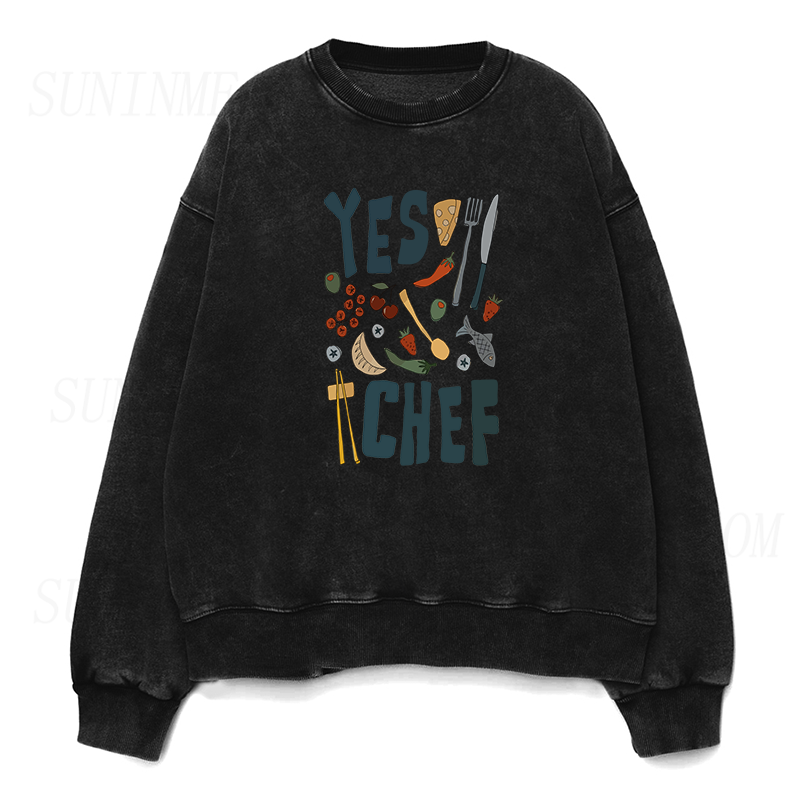 yes chef Unisex Crewneck Sweatshirt