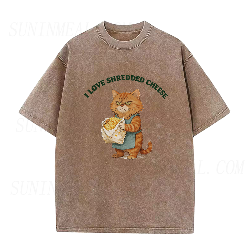 I Love Shredded Cheese Unisex Tee