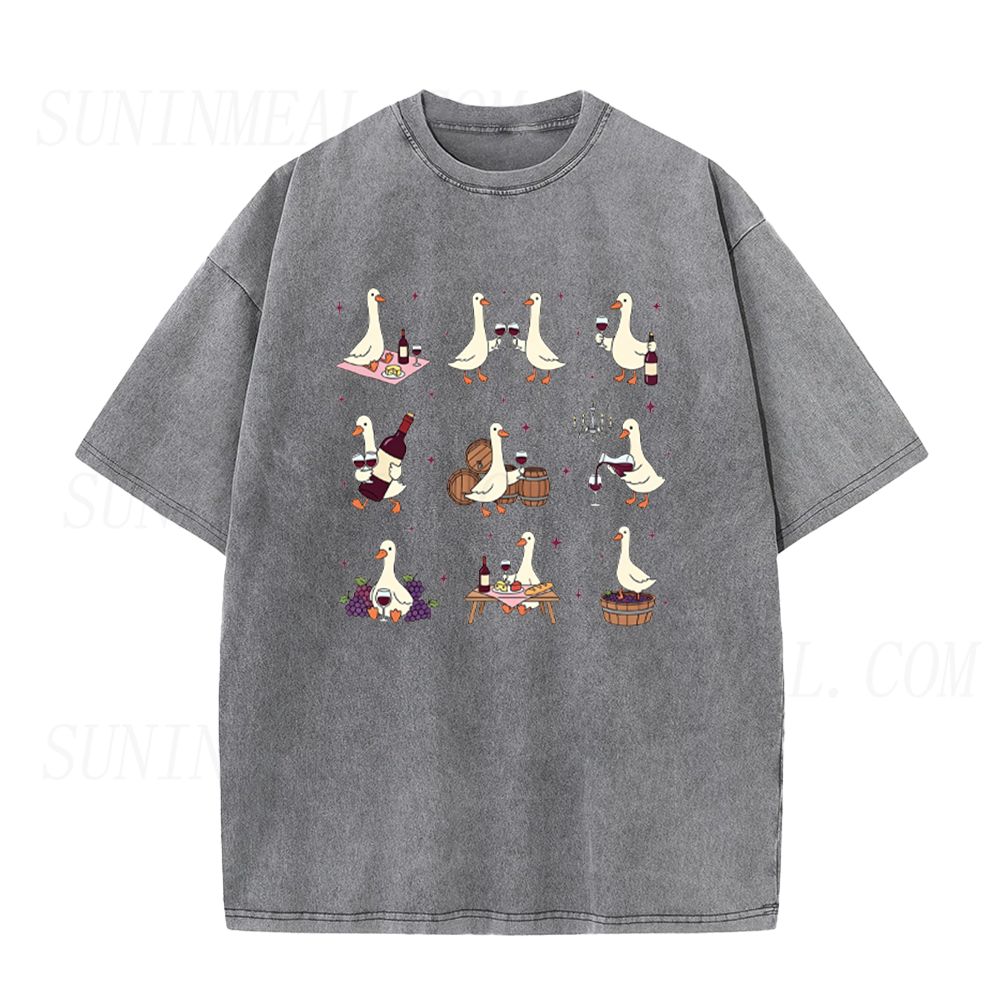 Silly Goose Wine Lover Unisex Tee