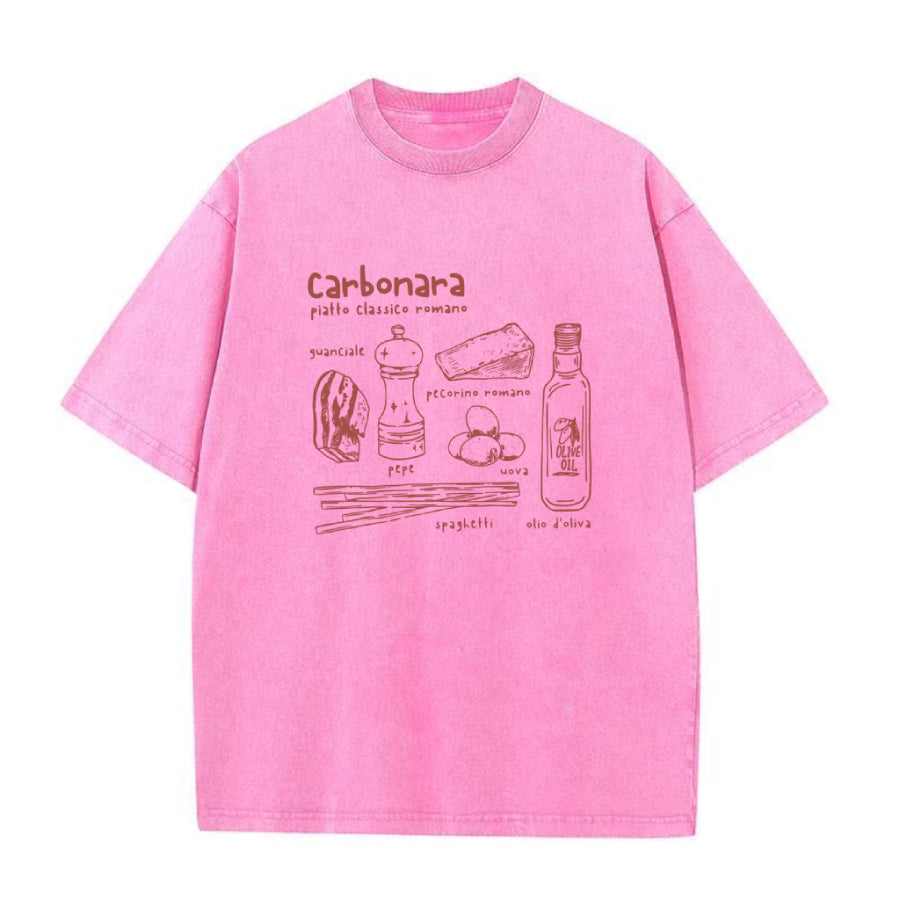 Carbonara Roma Pasta Unisex Tee
