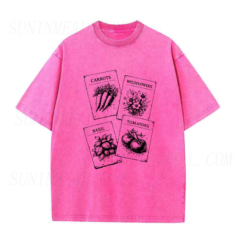 Vintage Seed Packet Unisex Tee
