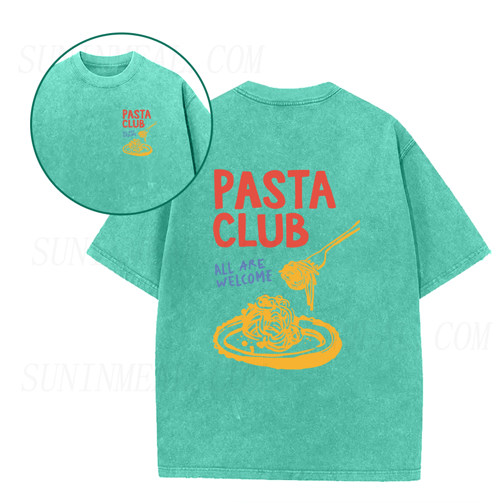 Pasta Club All Are Welcome Unisex Tee