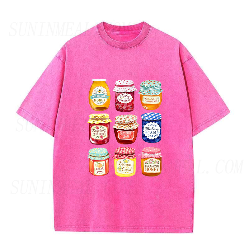 Vintage Preserves & Honey Jars Unisex Tee