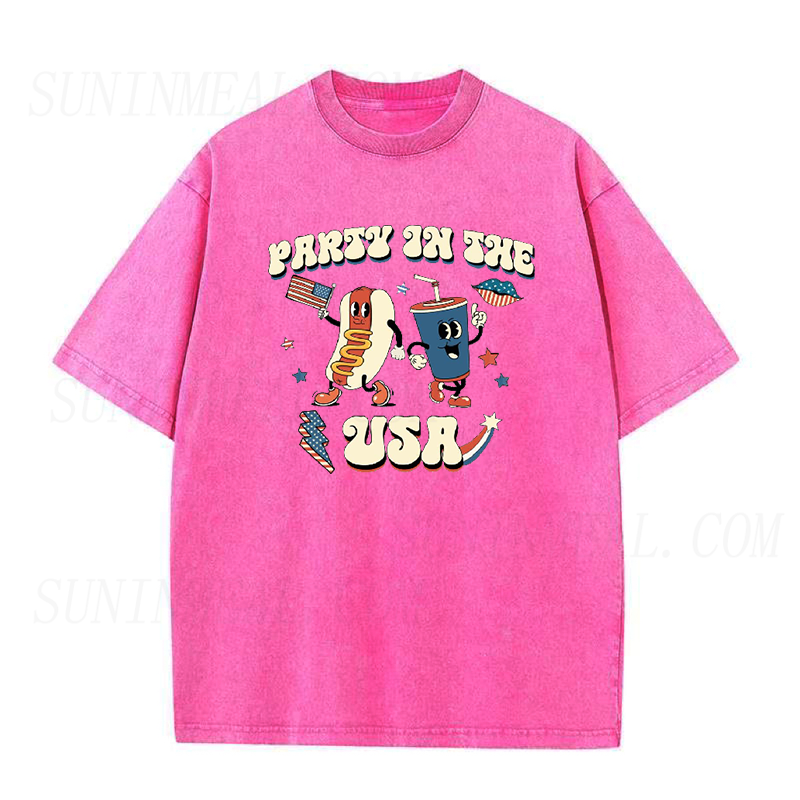 4th Of July party time Unisex Tee