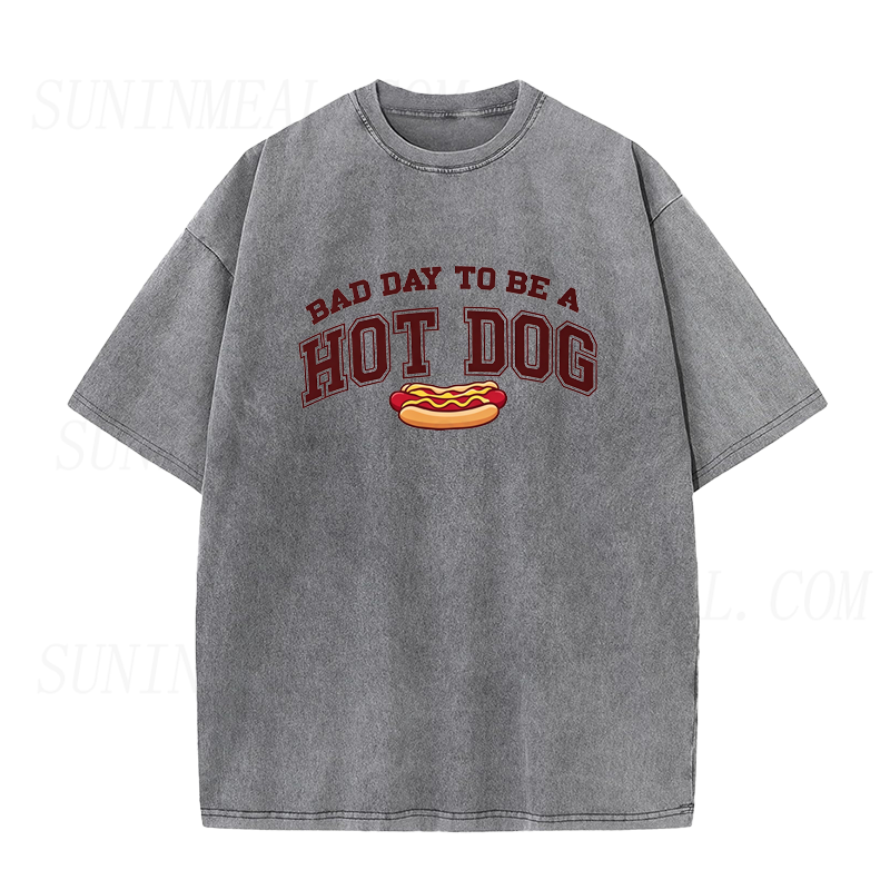 Bad Day To Be A Hot Dog Unisex Tee