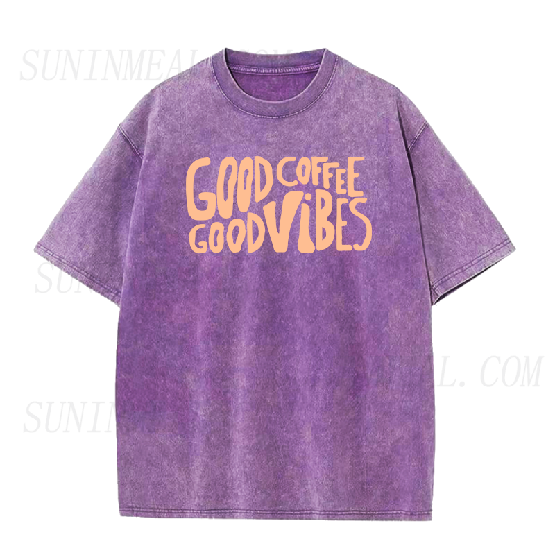 Good Coffee Good Vibes Unisex Tee