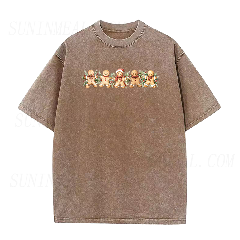Gingerbread Man Christmas Unisex Tee