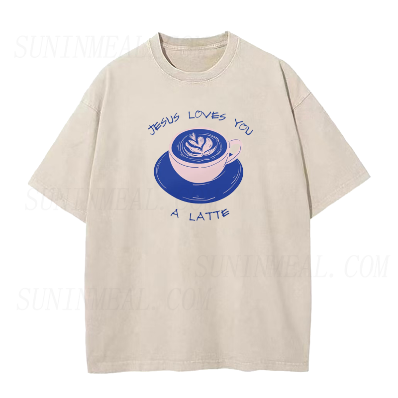 Jesus Loves You A Latte Tee