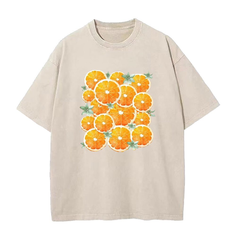 Vibrant Orange Unisex Tee