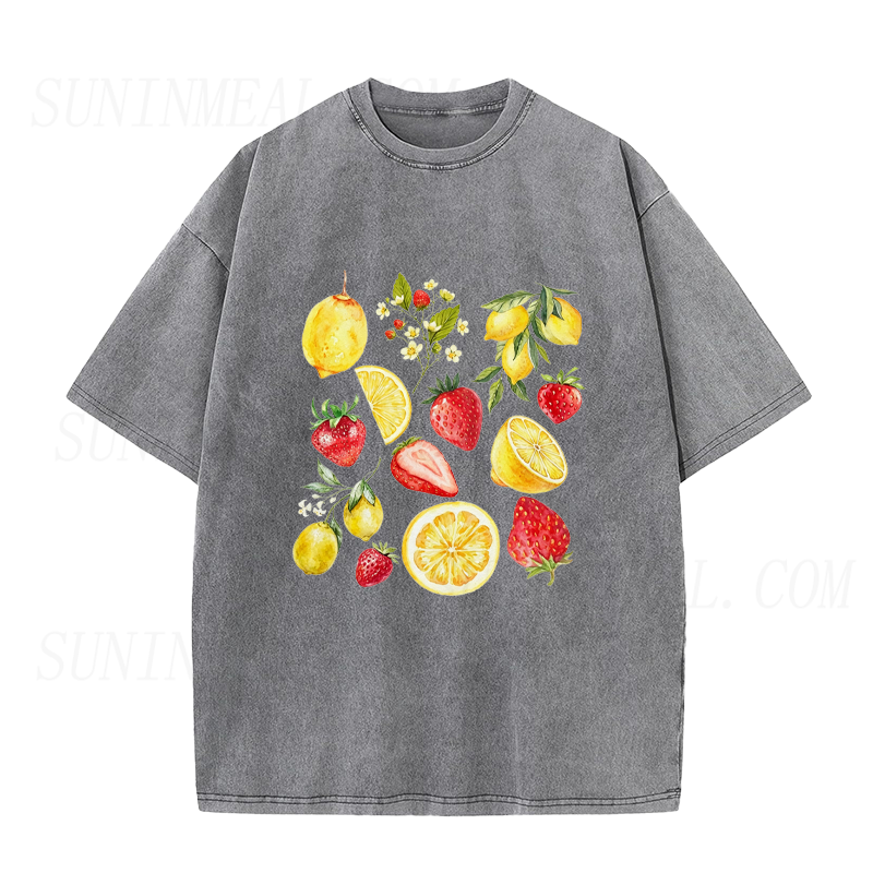 Lemon Strawberry Unisex Tee