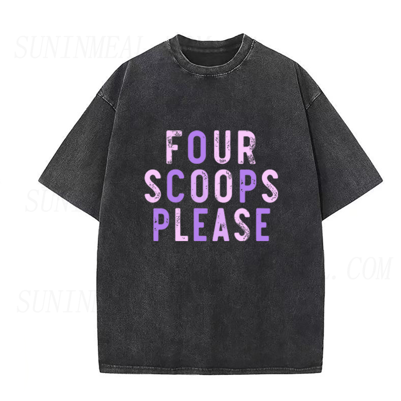 Four Scoops Please Unisex Tee
