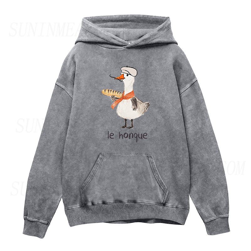 French Goose Unisex Hoodie