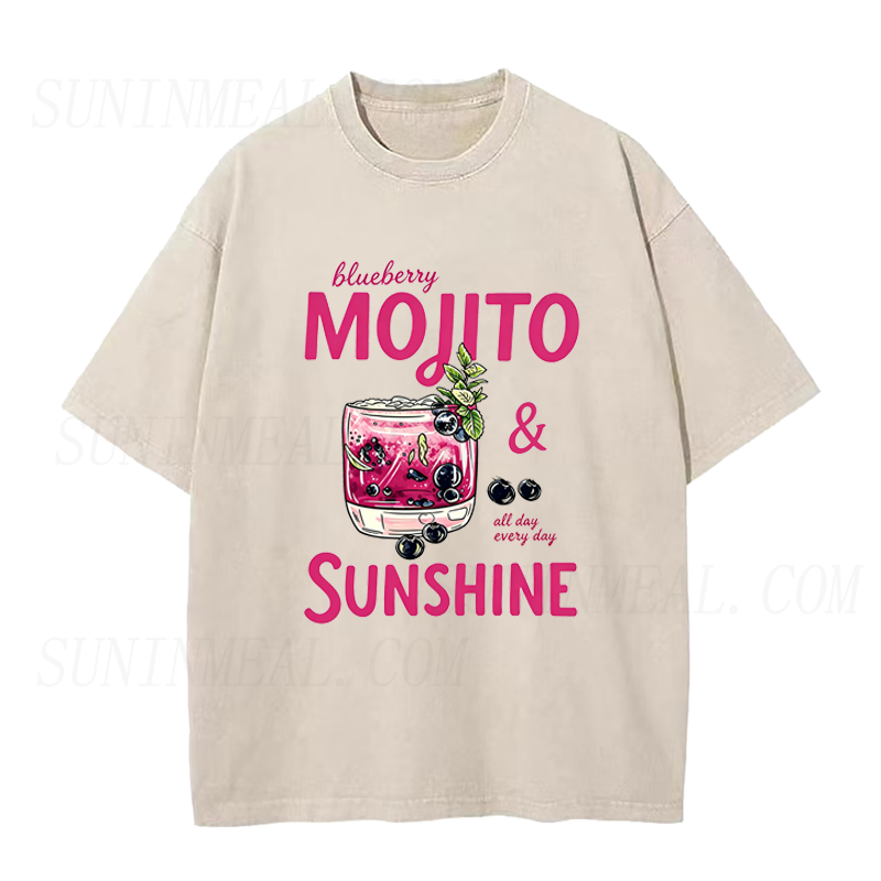 Blueberry Mojito & Sunshine Unisex Tee