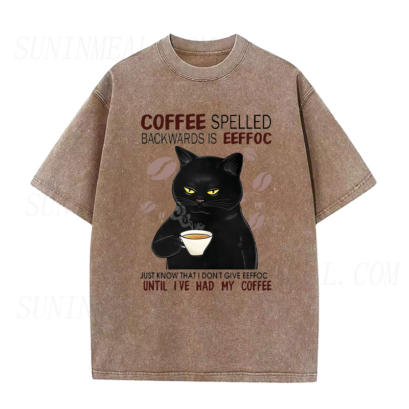 Coffee Cat Unisex Tee