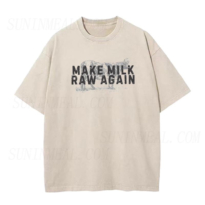 Make Milk Raw Again Unisex Tee
