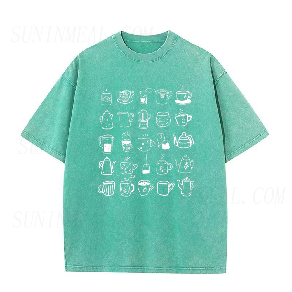 Retro Tea Cup Unisex Tee