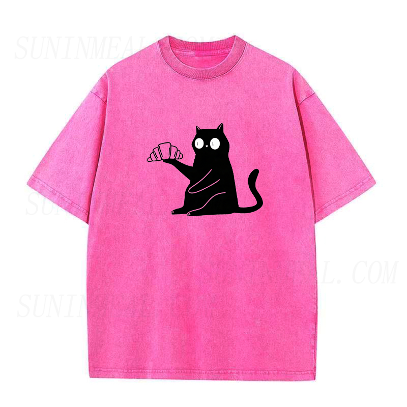 Croissant Cat Unisex Tee