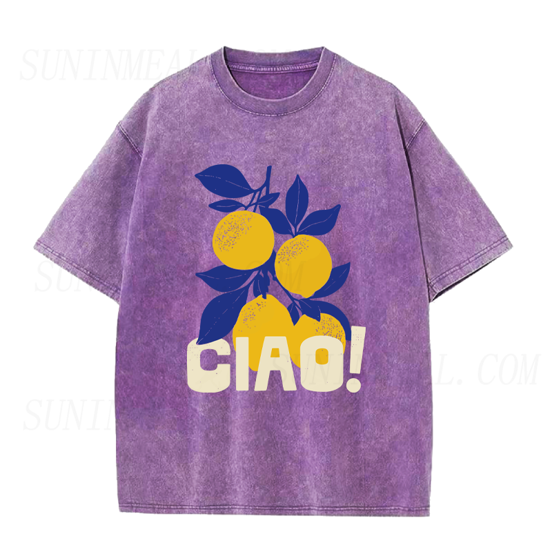 Ciao Italian Lemons Unisex Tee