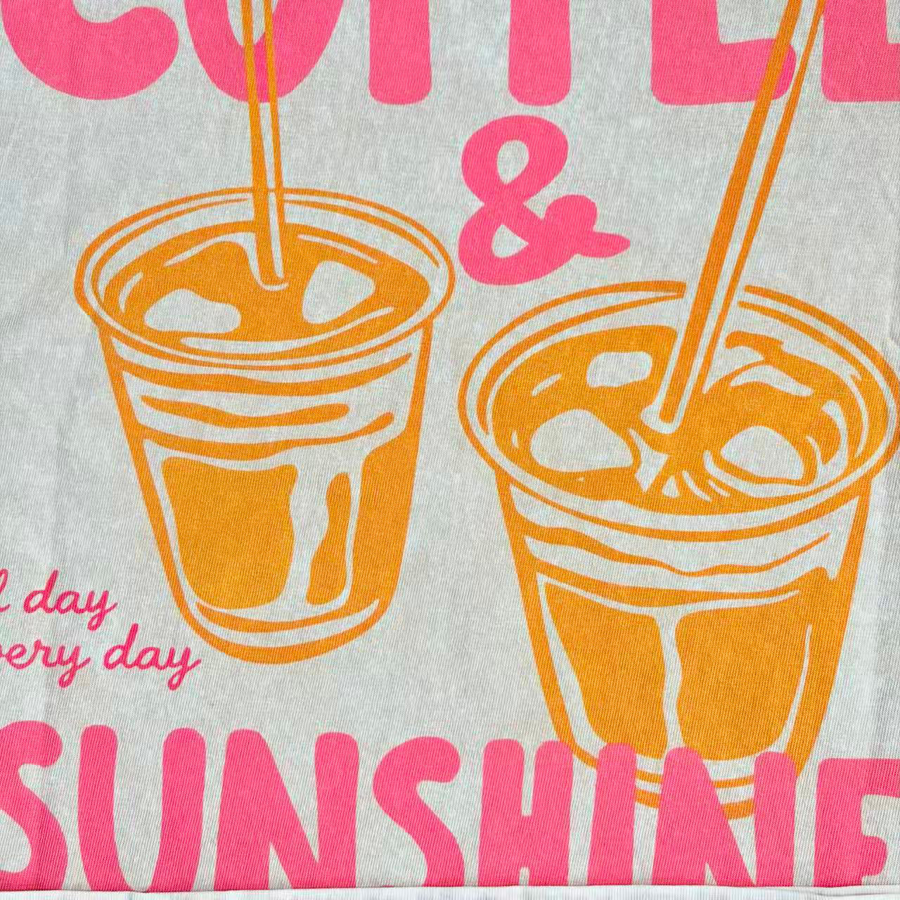 Iced Coffee & Sunshine Unisex Tee