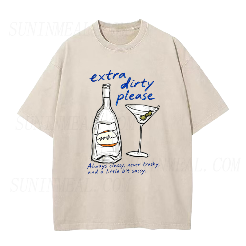 Extra Dirty Martini Please Unisex Tee